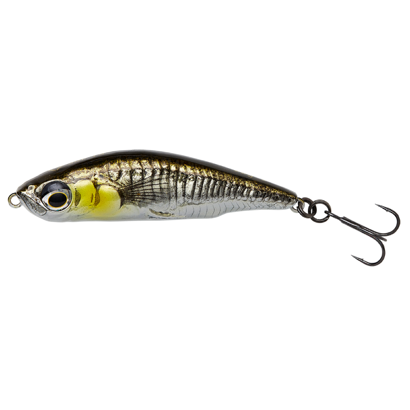 Savage Gear 17g 3D Sticklebait Wobler - Aye Green Silver