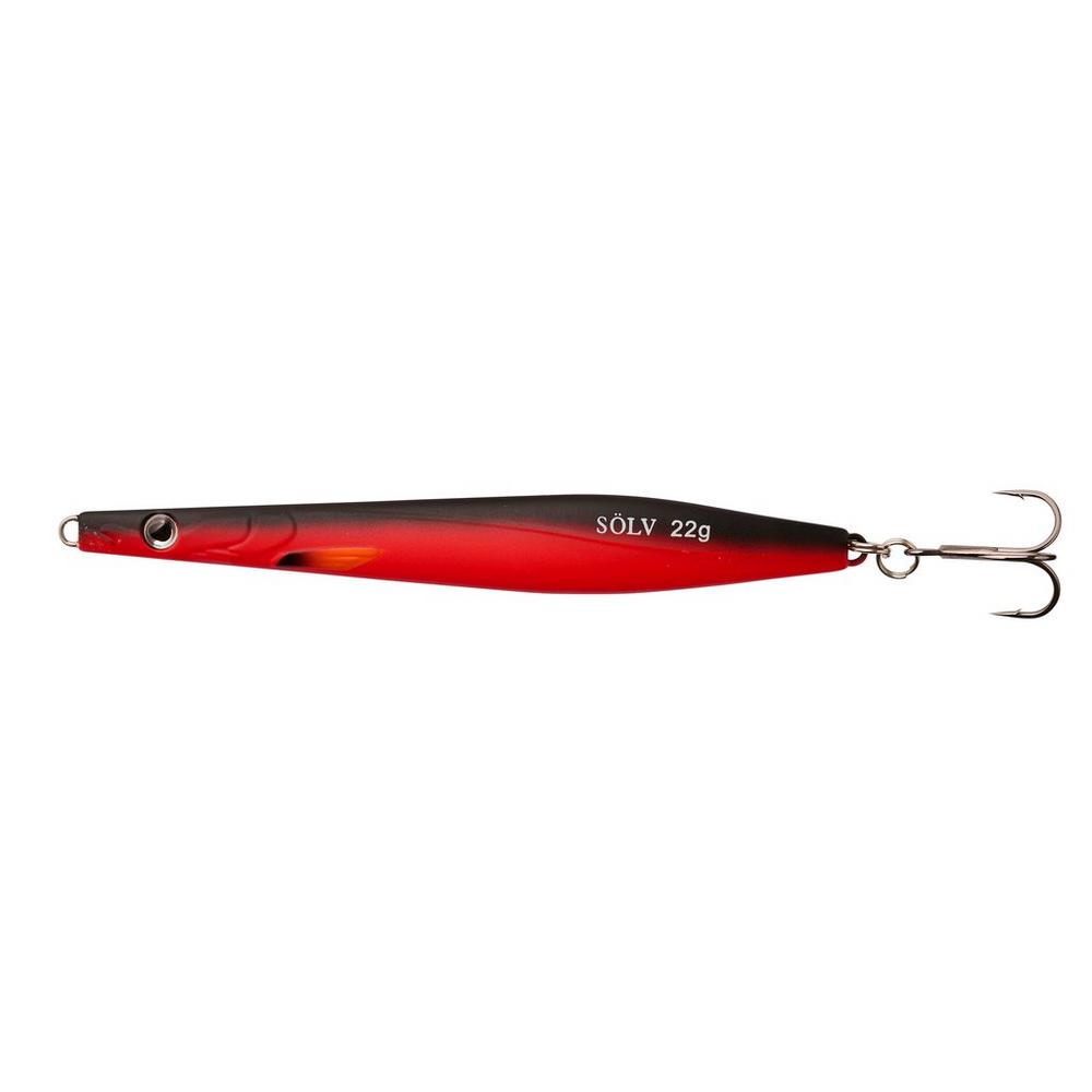 S? Lv Spirr 12 Cm   22g Gennemløbsblink Matte Red