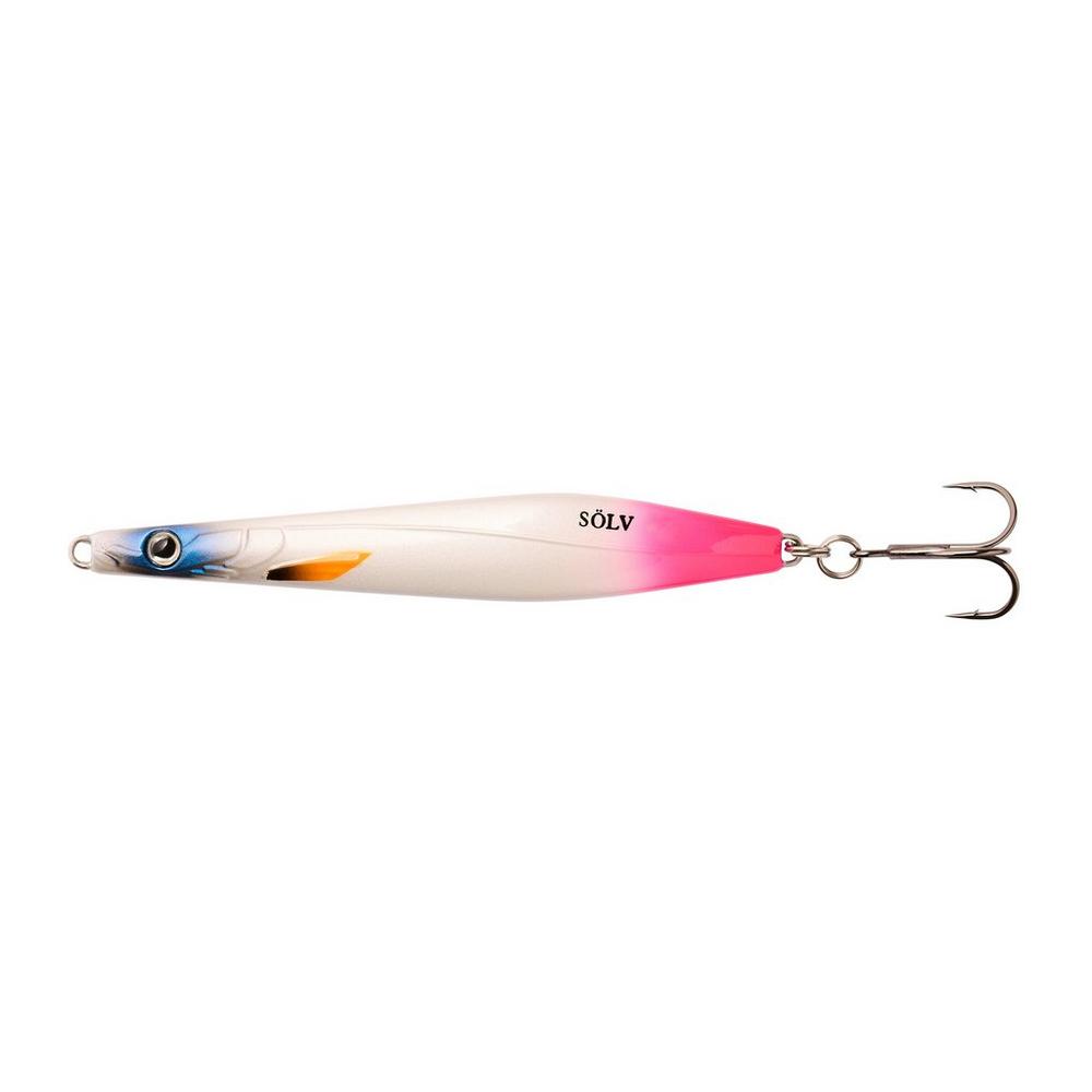Sölv Spirr 12 cm Gennemløbsblink - UV Pink Tail Tilbud