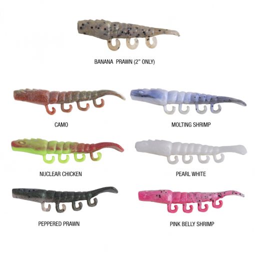 Berkley Turbo Shrimp Gulp - Pearl White Fiskegrej