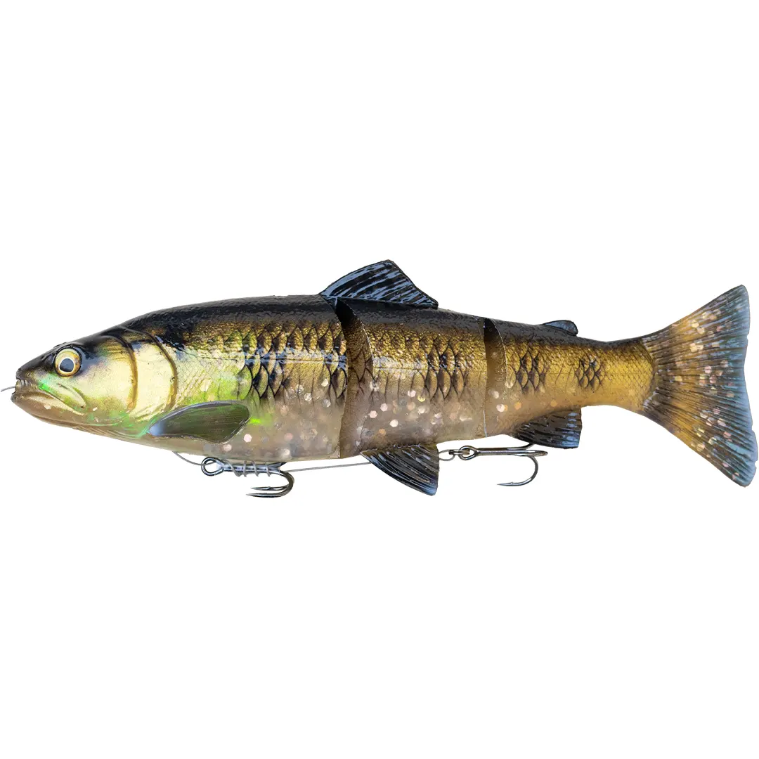 4D Line Thru Trout 30cm 290g - Eksklusiv Black Gold