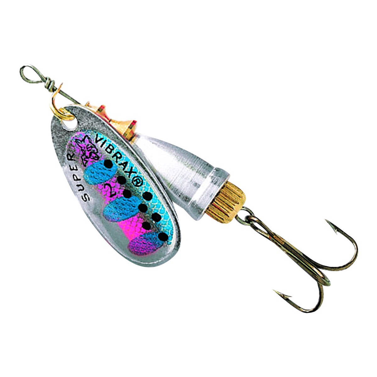 Blue Fox Vibrax Fluocent Spinner 6g - Perfekt til Fiskeri