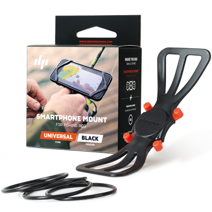 Deeper Smartphone Mount - Nem montering til fiskestangen