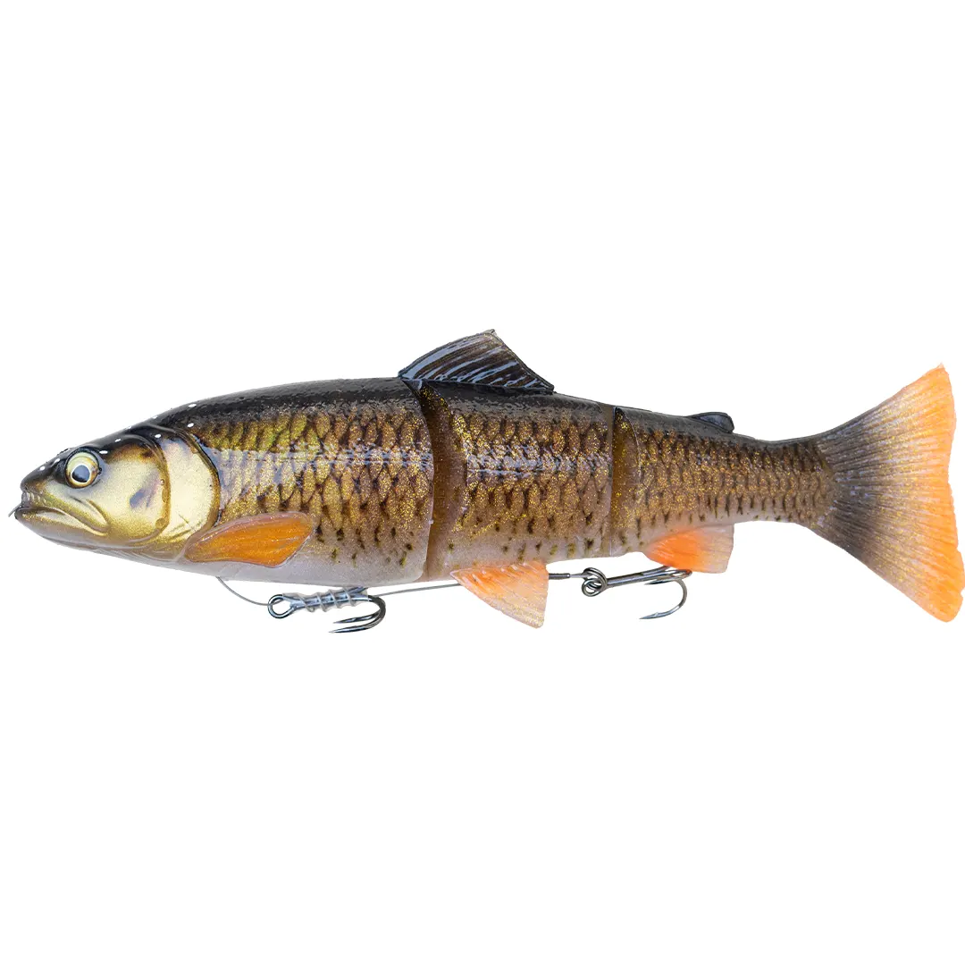 4D Line Thru Trout 30cm - Eksklusiv Gummifisk til Trolling