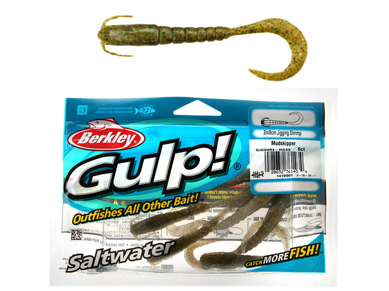 Jig Shrimp Mudskipper Gulp - Realistisk Fiskebait