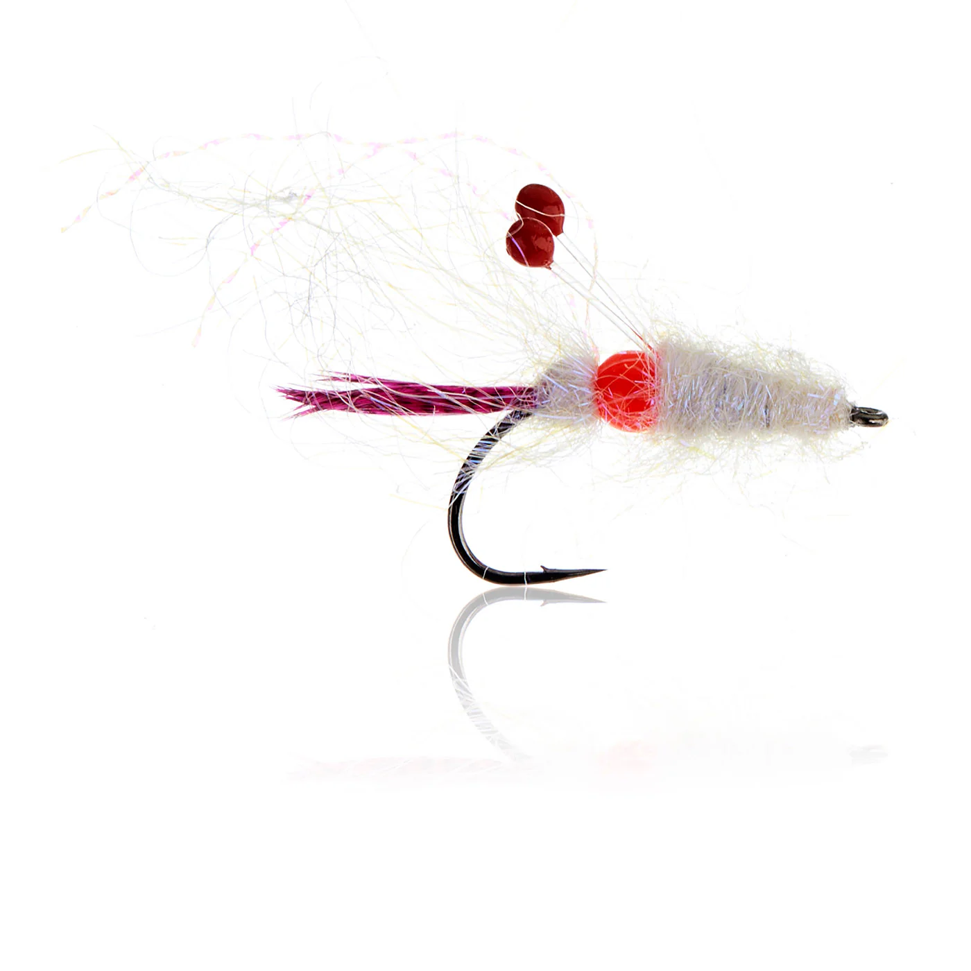 Hot Spot Shrimp Pink Kystflue til Havørredfiskeri