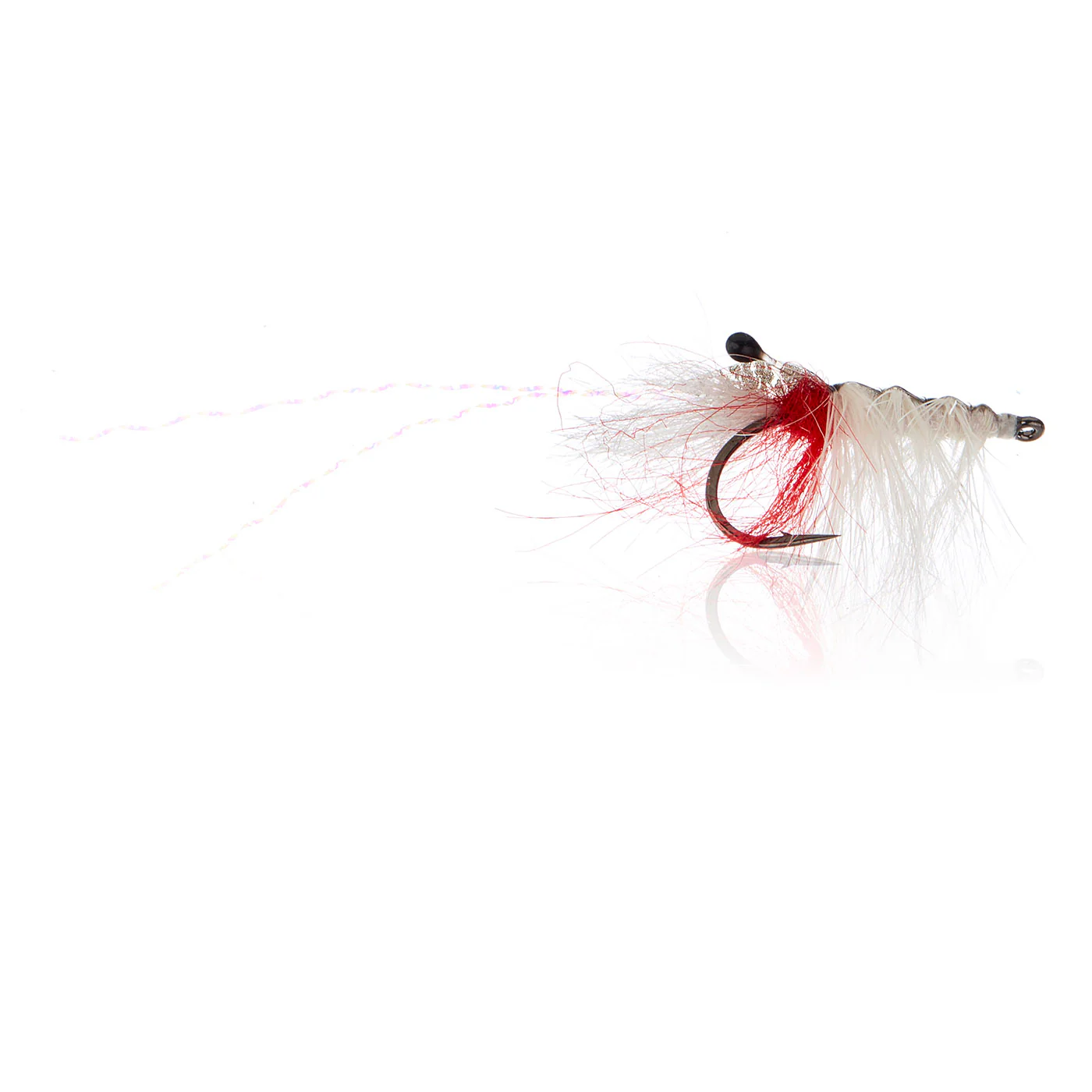 John Shrimp Hvid Kystflue - Perfekt til Havørredfiskeri