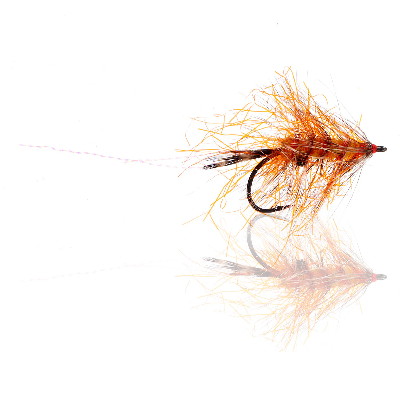 Polar Chenille Shrimp - Orange Kystflue til Havørredfiskeri