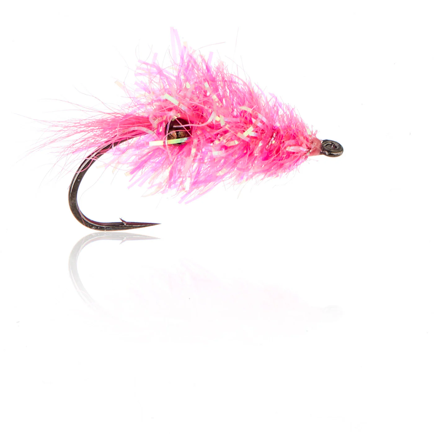 Glimmer Rejen Pink Kystflue - Perfekt til Havørred Fiskeri!