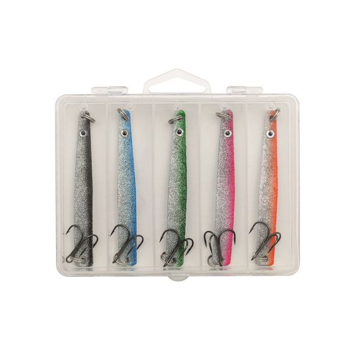 Kinetic Belone Glitter Blink 5stk - Perfekt til Fiskeri