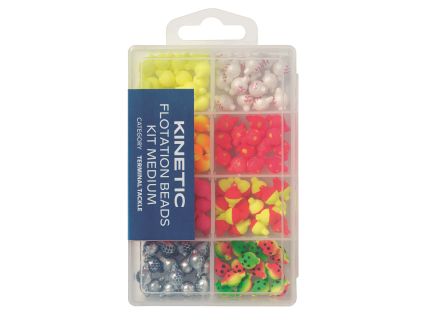 Kinetic Flotation Flydeperler M - 120 stk til fiskegear