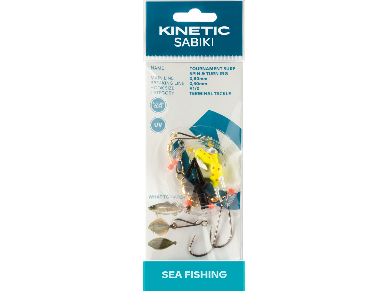 Kinetic Sabiki Fladfiskforfang - Uimodståelig Til Torsk & Makrel
