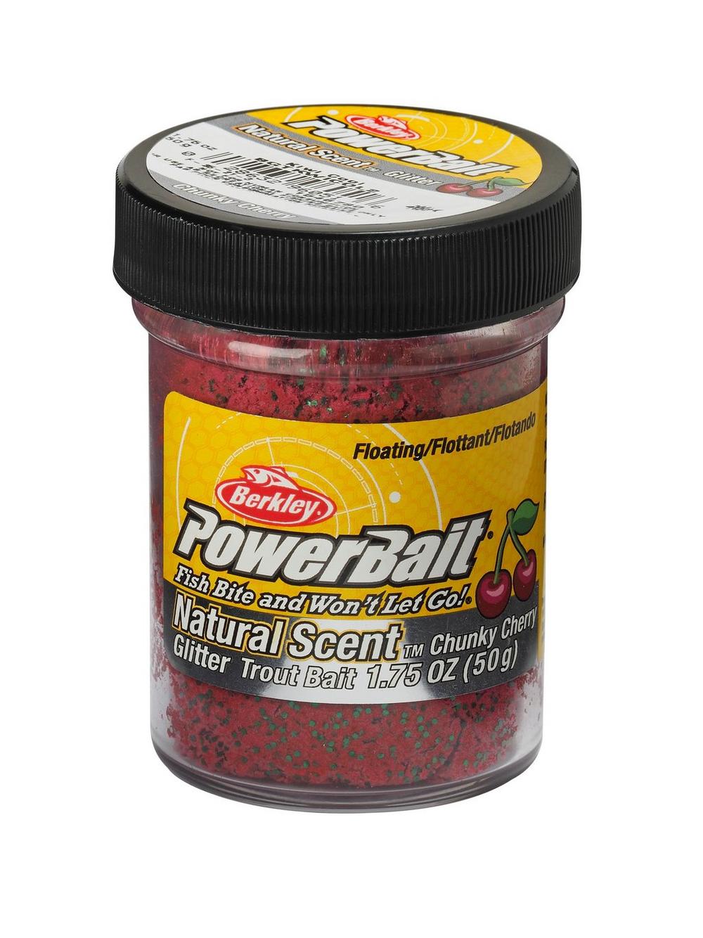 Berkley Fruit Powerbait Chucky Cherry til Put and Take Fiskeri
