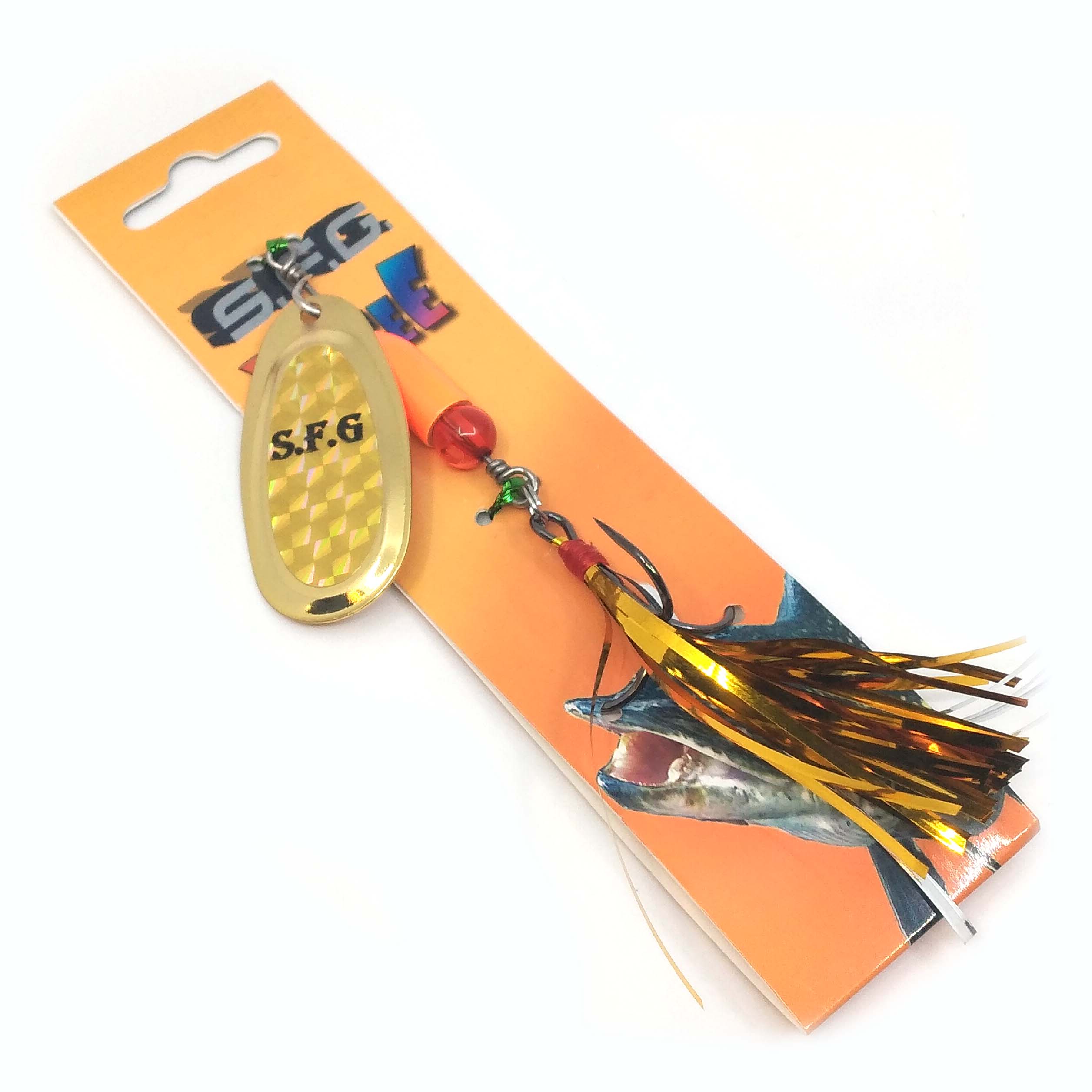 Sfg Dr. Gee Spinnere Gold Flash - Fiskegrej Tilbud