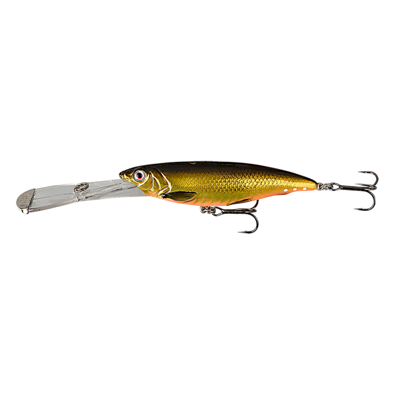 Savagegear 3D Iron Mask Deep Wobler - Guld/Sort 15g