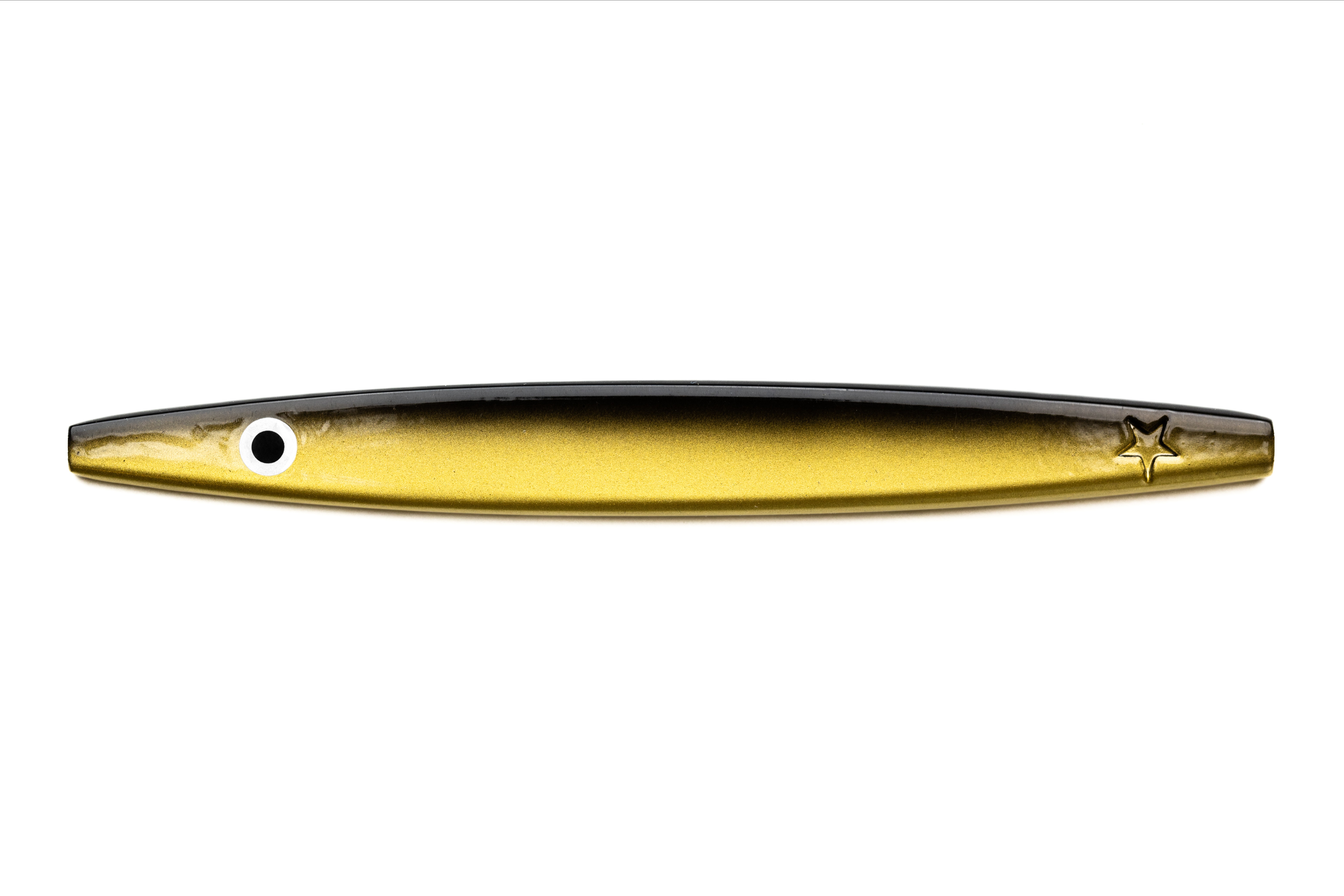 60 Lures Stikpillen 16g - Guld og Sort Fiskeudstyr