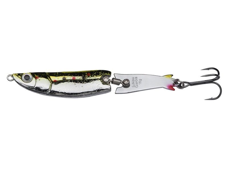 Abu Garcia Toby Jointed Blink Grøn Sort 14g - Fiskegrej Tilbud
