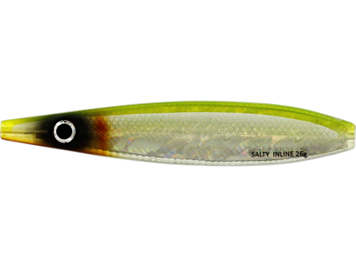 Westin Salty Inline 18g Gennemløber - 3D Yellow Ayu