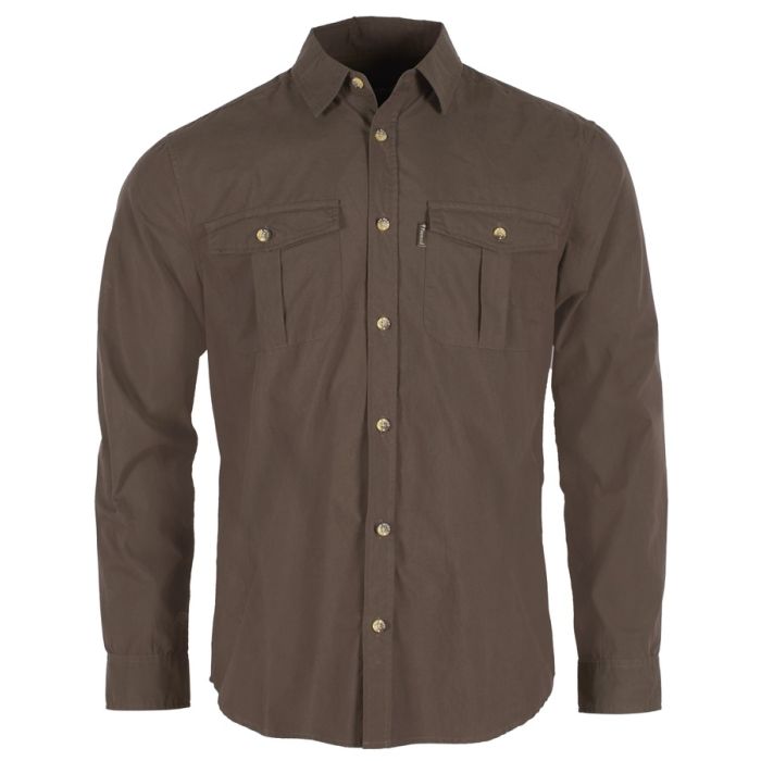Pinewood Safari Ls Skjorte D Olive