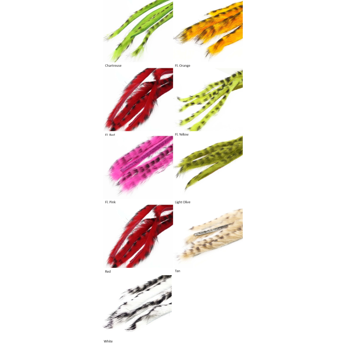 The Fly Co  Barred Rabbit Zonker 3mm