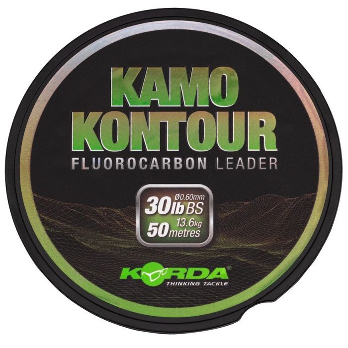 Korda Kamo Kontour Fluorocarbon Leader 0 60mm