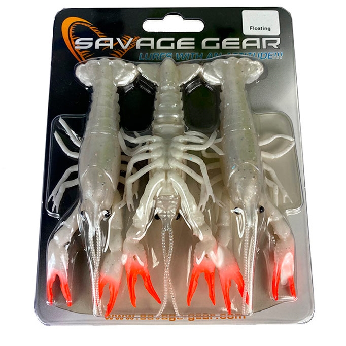 Savage Gear 3D Krebs Ghost 12,5 cm - Gummisfisk Til Fiskeri