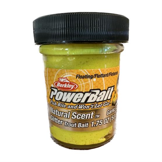 Berkley Powerbait Natural Glitter Agn til Ørredfiskeri