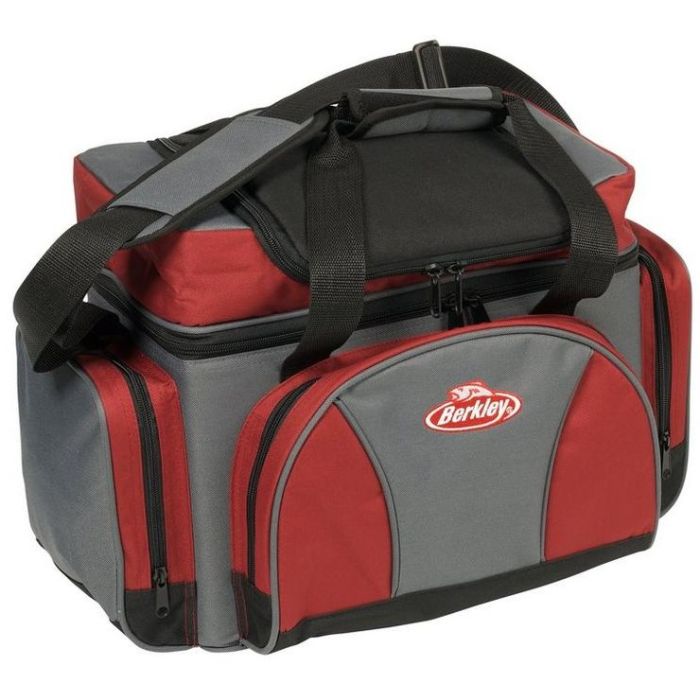 Berkley Bokstaske Grey Red 4 Boxes