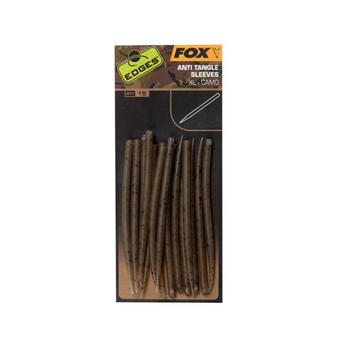 Fox Edges Anti Tangle Sleeves Xl Camo