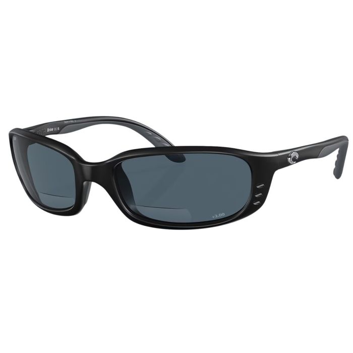 Costa Brine Readers 580p Matte Black Gray C Mate 2 00
