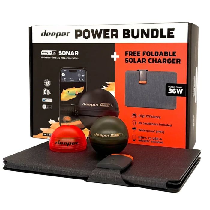 Deeper Sonar Chirp 3 Power Bundle