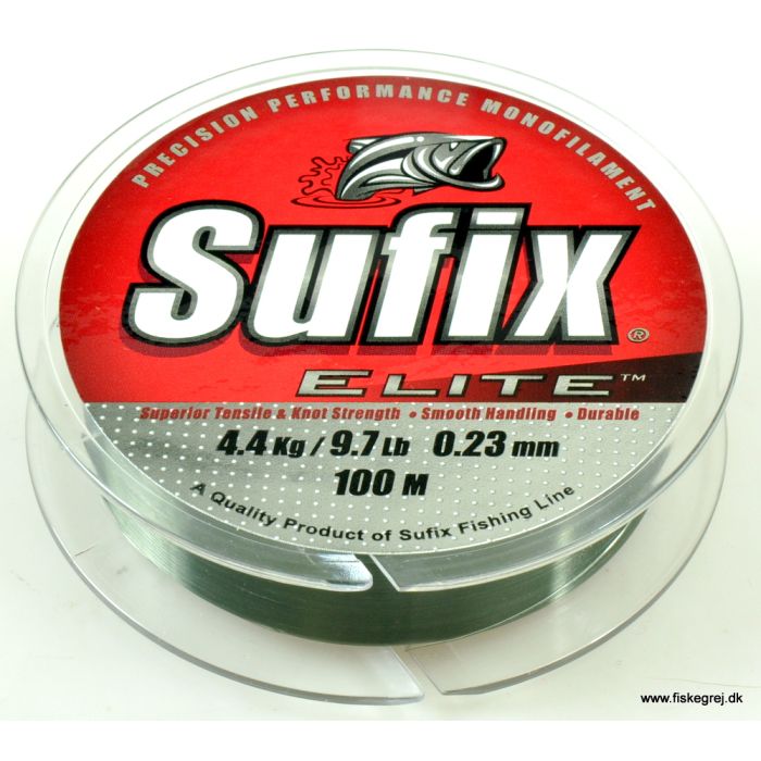 Sufix Elite 100m Lo Vis Green 0 23mm