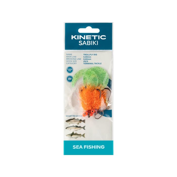 Kinetic Sabiki Trollfly Rig 6 0
