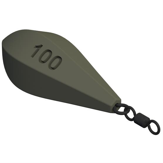 Miljø Lodder Distance Torpedo Bly med Swivel til Fiskeri