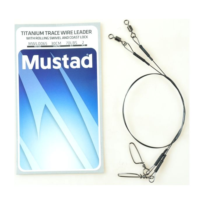 Mustad Titanium Trace Wire Leader