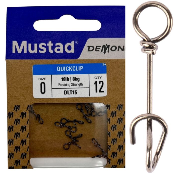 Mustad Demon Quickclip