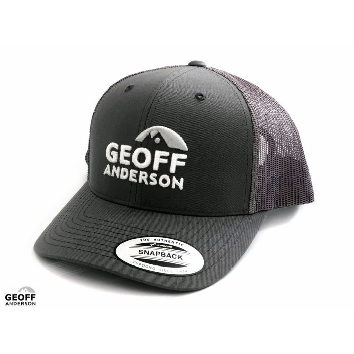 Geoff Anderson Snapback Trucker Grå