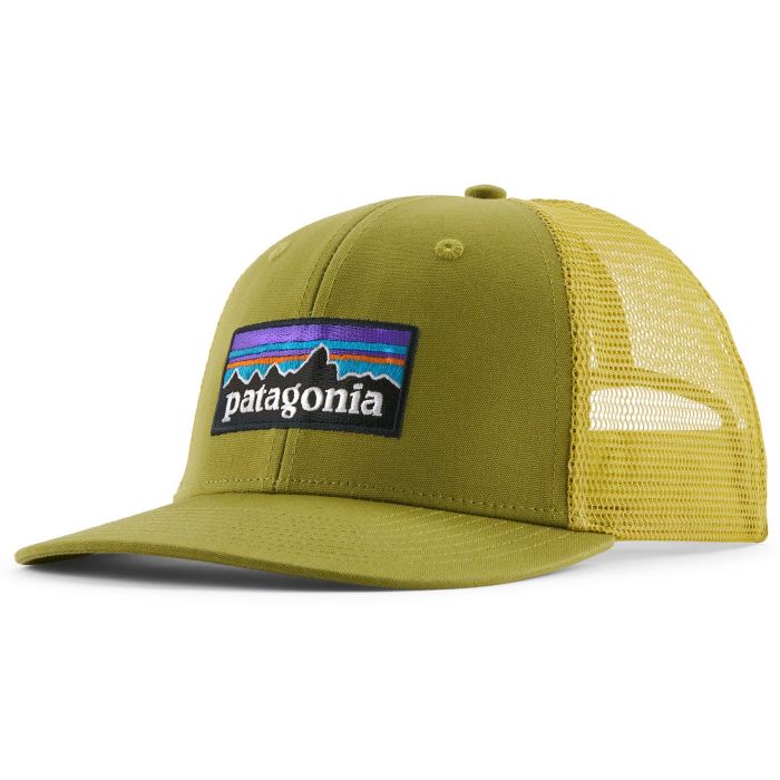 Patagonia P 6 Logo Trucker Cap Graze Green