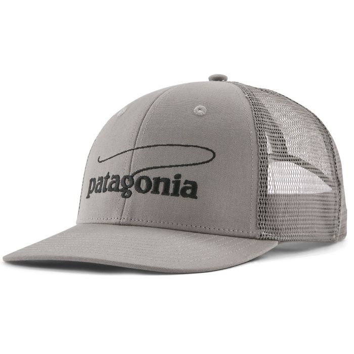 Patagonia Take A Stand Trucker Cap Casting Logo:forever Grey