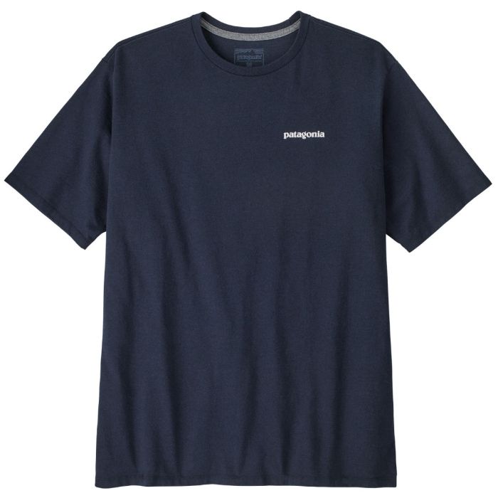 Patagonia P 6 Logo Responsibili Tee New Navy