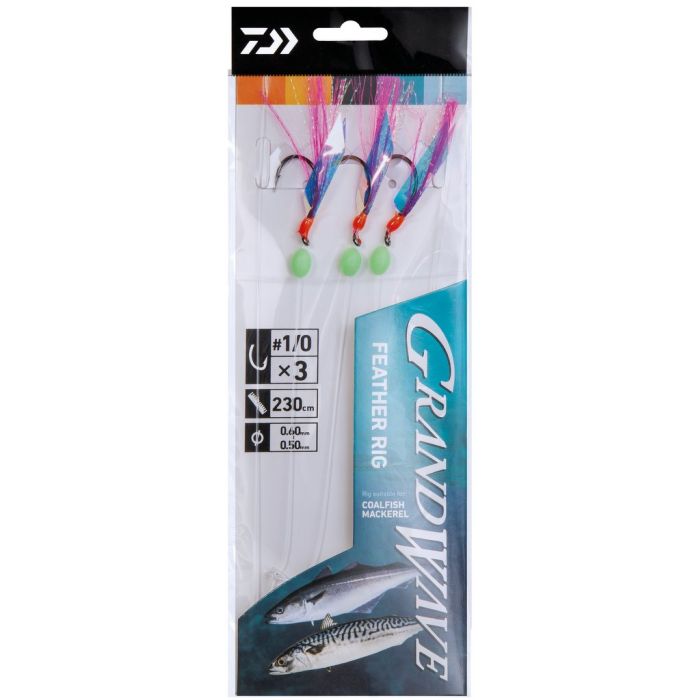 Daiwa Grand Wave Feather Rig Nr  3 Str 1 0