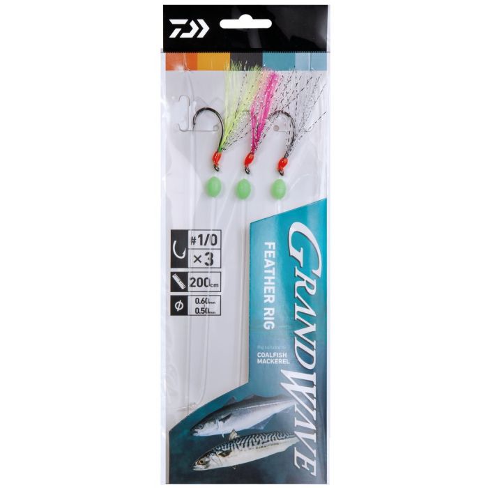 Daiwa Grand Wave Feather Rig Nr  4 Str  1 0