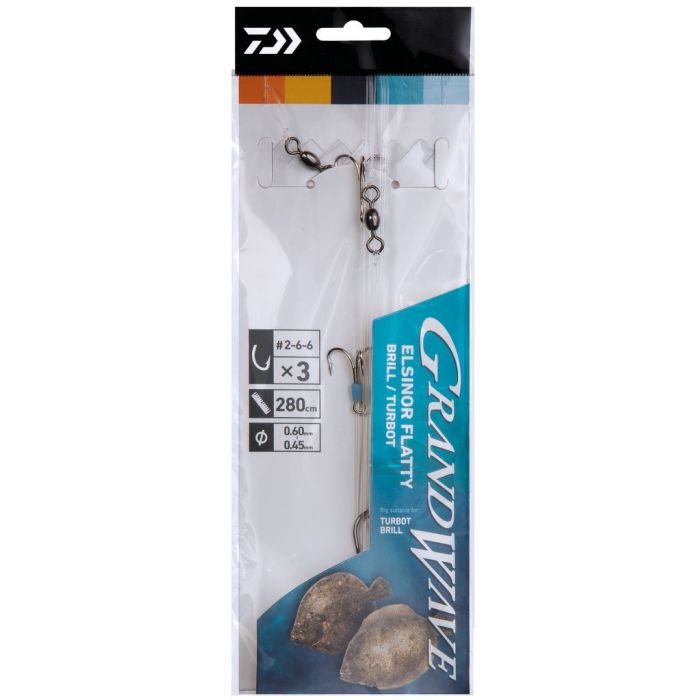 Daiwa Grand Wave Elsinor Flatty Pighvar Str  2 6 6