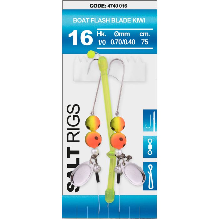 Spro Boat Flash Blade Kiwi Rig