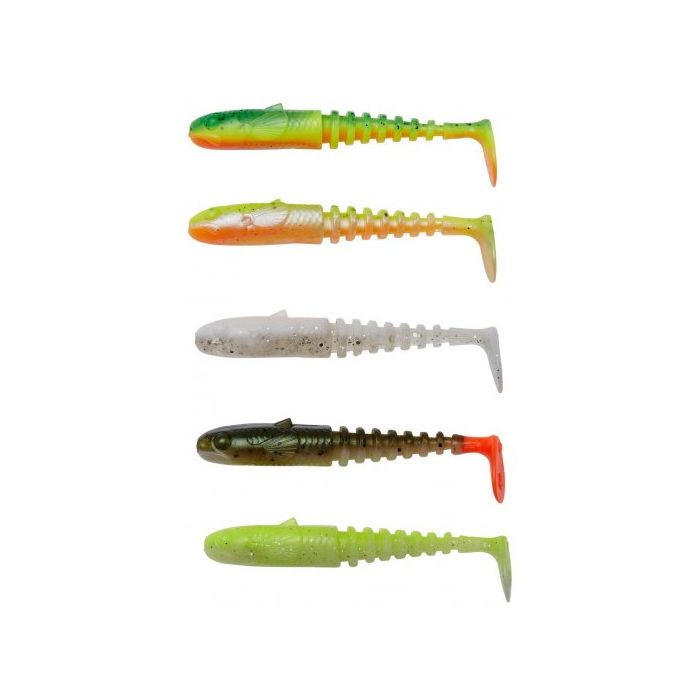Savage Gear Gobster Shad Dark Water Mix 5stk