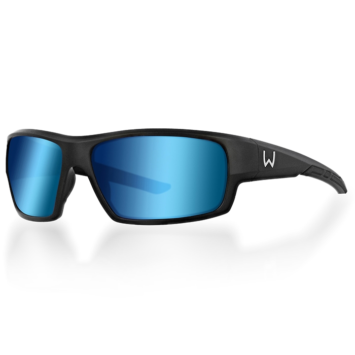 Westin W6 Sport 10  Matte Black   Lb Smoke  Lm Blue  Ar Blue   Fiskebriller