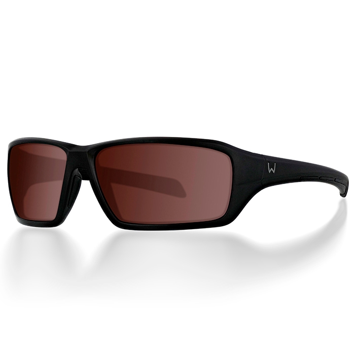 Westin W6 Sport 15 Fiskebriller - Matte Sort & Lilla