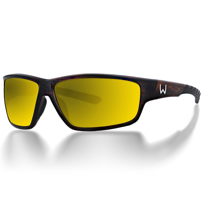 Westin W6 Sport 20  Matte Brown Stripe   Lb Brown  Lm Yellow  Ar Green   Fiskebriller