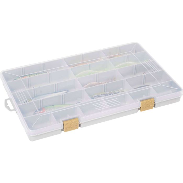 Westin W3 Tackle Box 35 5x22 5x3 5cm Grey Clear