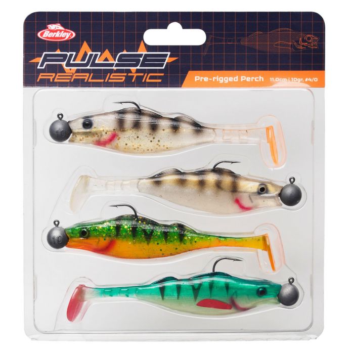 Berkley Pulse Realistic Perch 11cm  4stk